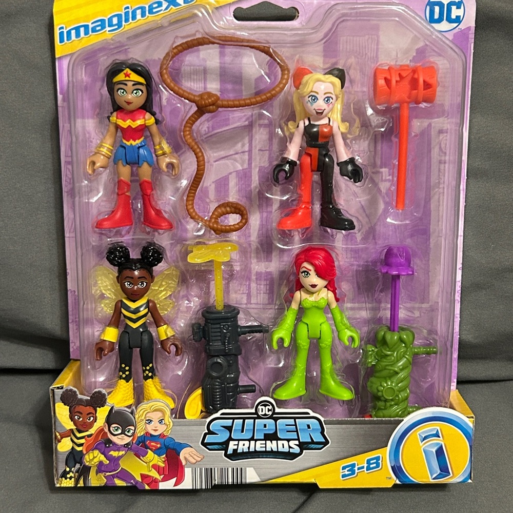DC Imaginext Super Friends Action Figures - Multicolor